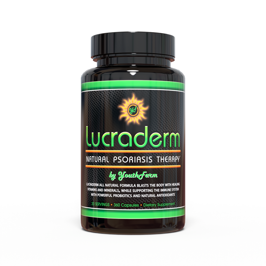 Lucraderm Natural Psoriasis Therapy CAPSULES